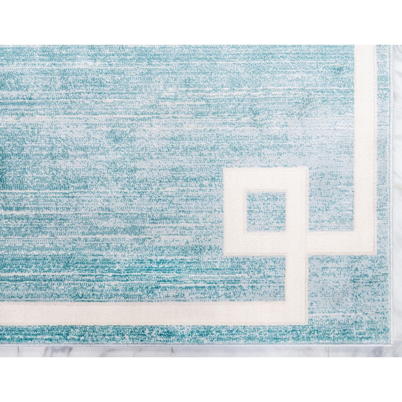 Tapis à motif géométrique gris Heights, Rectangle 4 pi x 6 pi