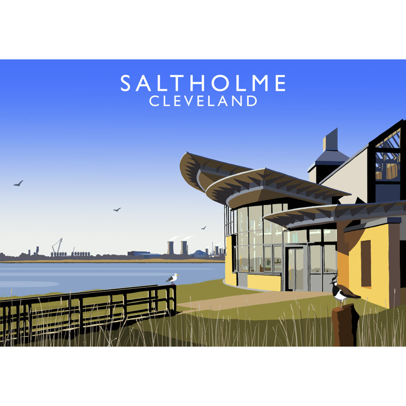 'Salthome Cleveland' 1 Piece Wall Art, 40 cm H x 50 cm W x 1 cm D, No Frame