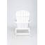 Ensemble de 2 chaises de patio Adirondack Classic en bois de cèdre gaufré, pliables et durables