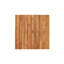 4-Pcs Sofa Conversation Set W/ Beige Cushion, Teak