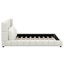 Lit plateforme tapissier avec coutures et 2 coussins-1525681014-1525681019