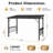 12 ft. W x 6 ft. D Metal BBQ Gazebo with Galvanized Steel Hardtop Roof and Dual Side Serving Shelves, Outdoor Patio Shelter Backyard Pavilion for Grilling, Dining and Entertaining