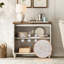 Crédence de rangement l 66,9 po Nayani-273497546