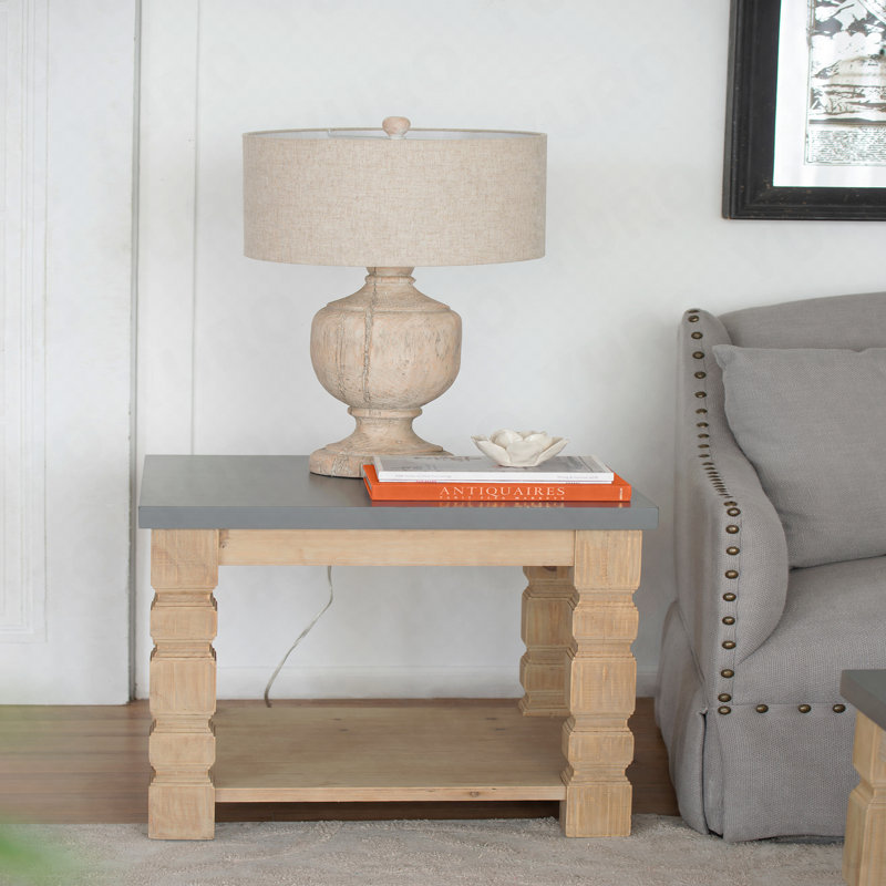 23.8" X 23.8" X 24" Side Table