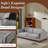 82" Upholstered Modern Square Arm Sofa-1920877571