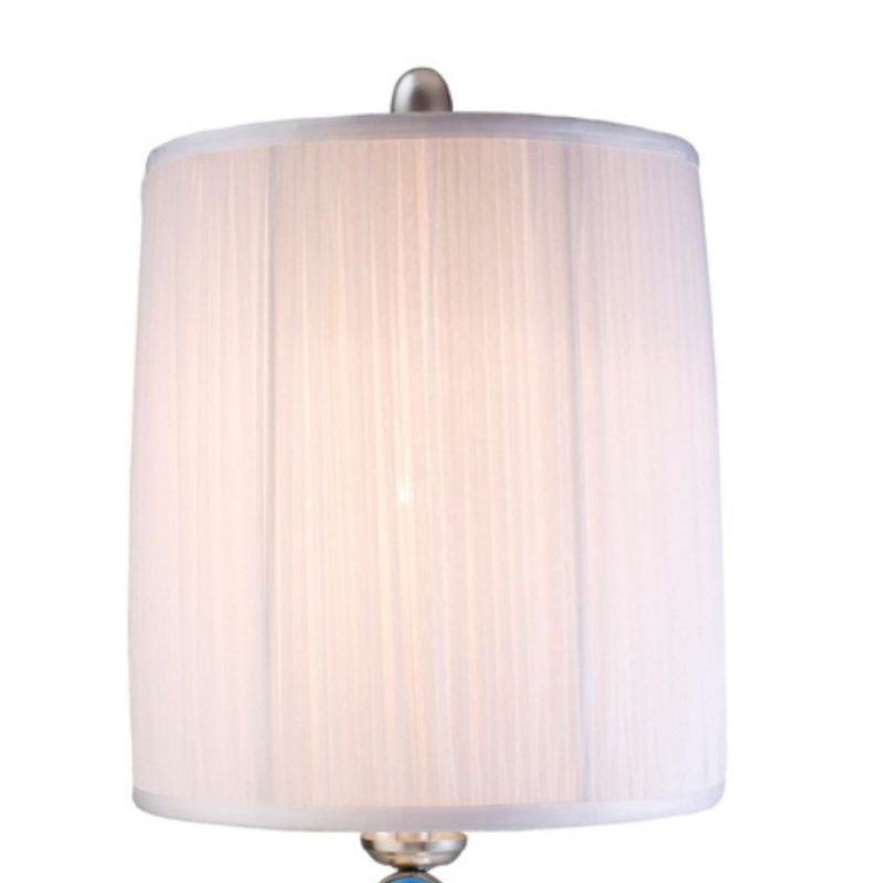 Silver Table Lamp