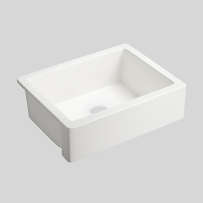 Single Bowl Fireclay Kitchen Sink