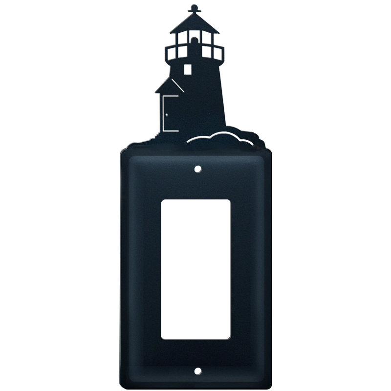 Lighthouse Single GFI 1-Gang Rocker Wall Plate