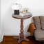 Petite table d'appoint ronde 15,75 pouces-1832991816