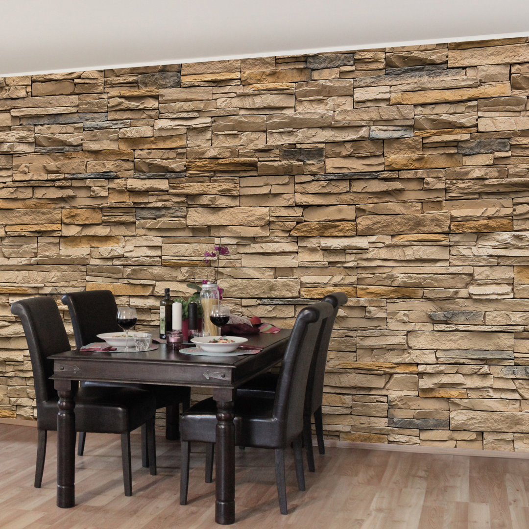 Spokane Andalusia Stonewall 1.9m x 288cm Wallpaper