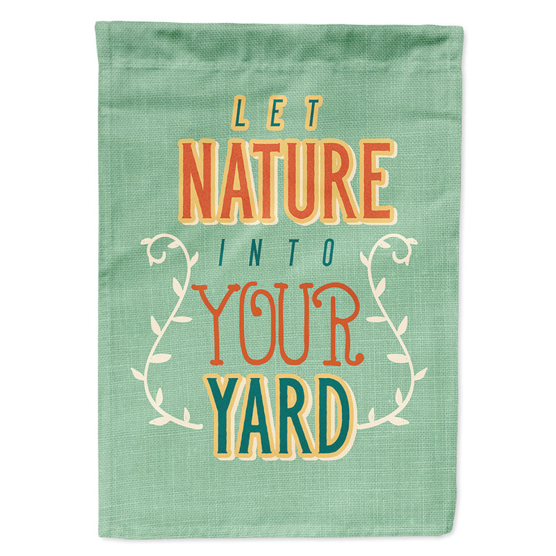 Double Sided 15'' H x 11'' W Polyester Garden Flag