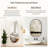 Minno Asymmetrical Wood Wall Mirror -567806128