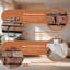 10 Pack 3D Self-Adhesive Brick Effect Wall Panels, Peel and Stick PVC Brick Wallpaper, 30 x 30cm Decorative Wall Cladding for Kitchen, Living Room & Office