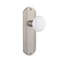 Deco Plate with White Porcelain Door Knob-325497735