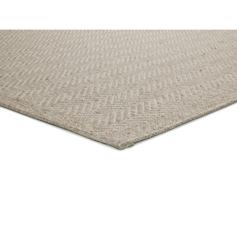 Lathem Solid Colour Area Rug, Rectangle 115 x 170cm
