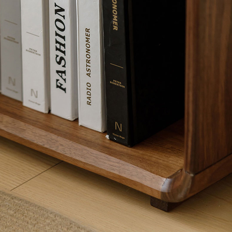 Bibliothèque de rangement en bois massif