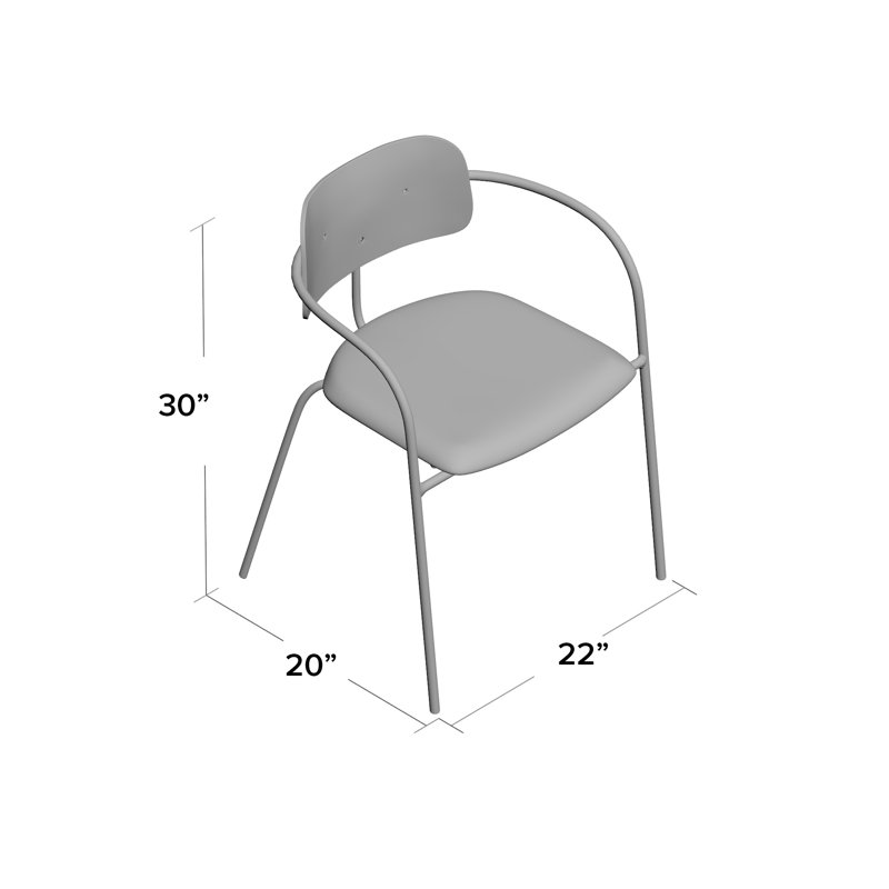 Fauteuil Kelso, bleu