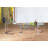 Juliet Glass Top End Table
