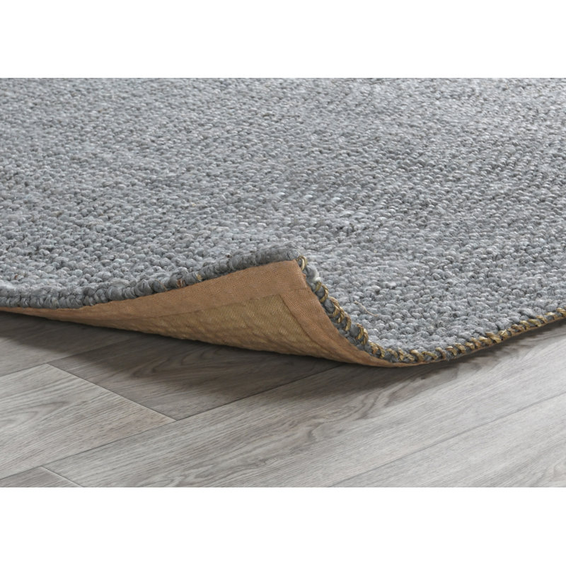 Annello Hand Woven Jute Area Rug, Rectangle 8' x 10'