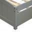 Lit plateforme simple avec lit gigogne, gris-1798575955