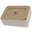 Lavabo vasque rectangulaire moderne en céramique 16 x 12 pouces blanc - teinté-1578479461-1578479460