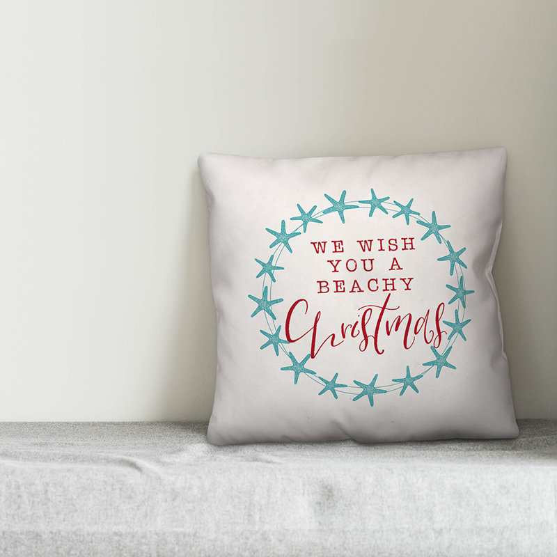Floral Reversible Throw Pillow, 20" x 20"