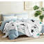Jeté en flanelle blanche ultra douce, imprimé tente simple face-132229331
