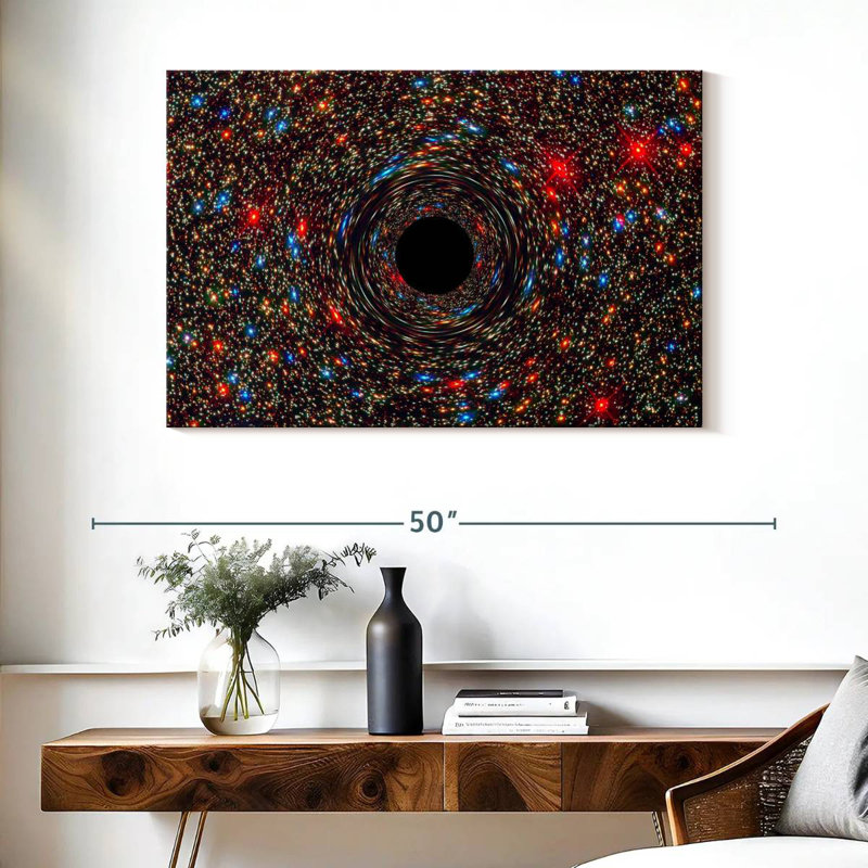 Oberle Galaxy M87 Black Hole, 26" H x 39" W
