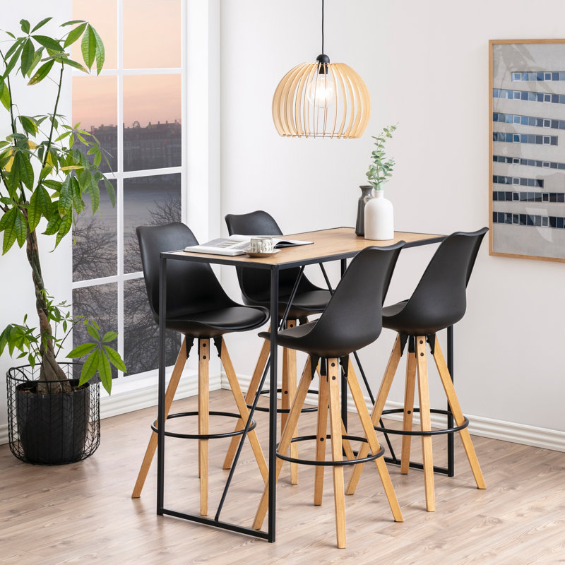 Ailpein Metal Base Dining Table