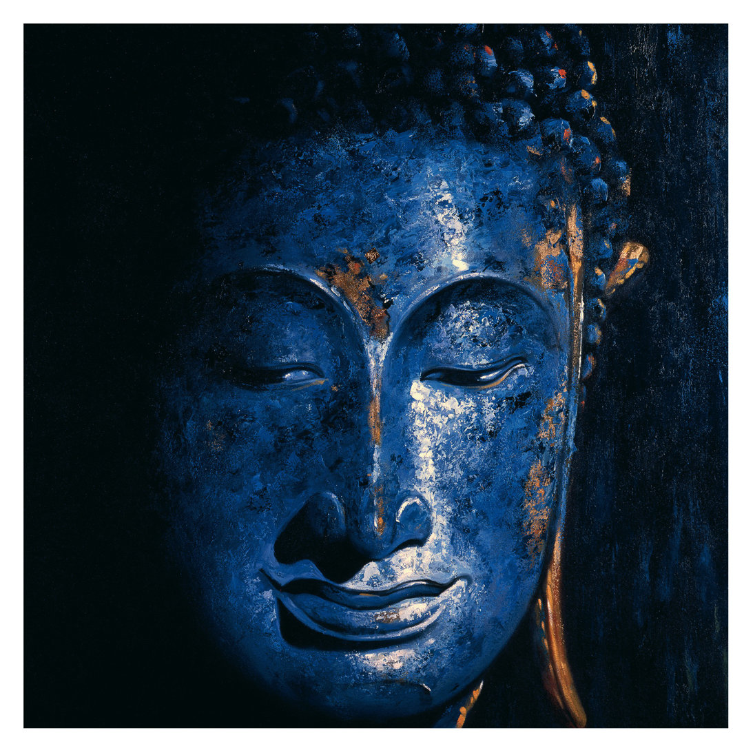 Delhi Buddha 3.36m x 3.36m Textured Matt Peel & Stick Wall Mural