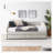 Marchese Linen Upholstered Daybed-102425087-102425091