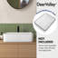 Lavabo vasque rectangulaire en céramique blanche moderne 19 "Ally