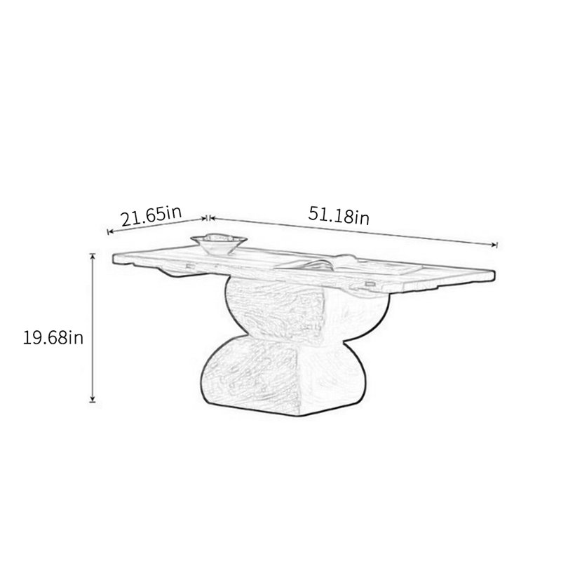 Ancient and personalized designed coffee table