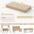 Outdoor 3.5'' Bench Cushion 36 X 18 Indoor And Outdoor Seat Cushions-857313688-857313693