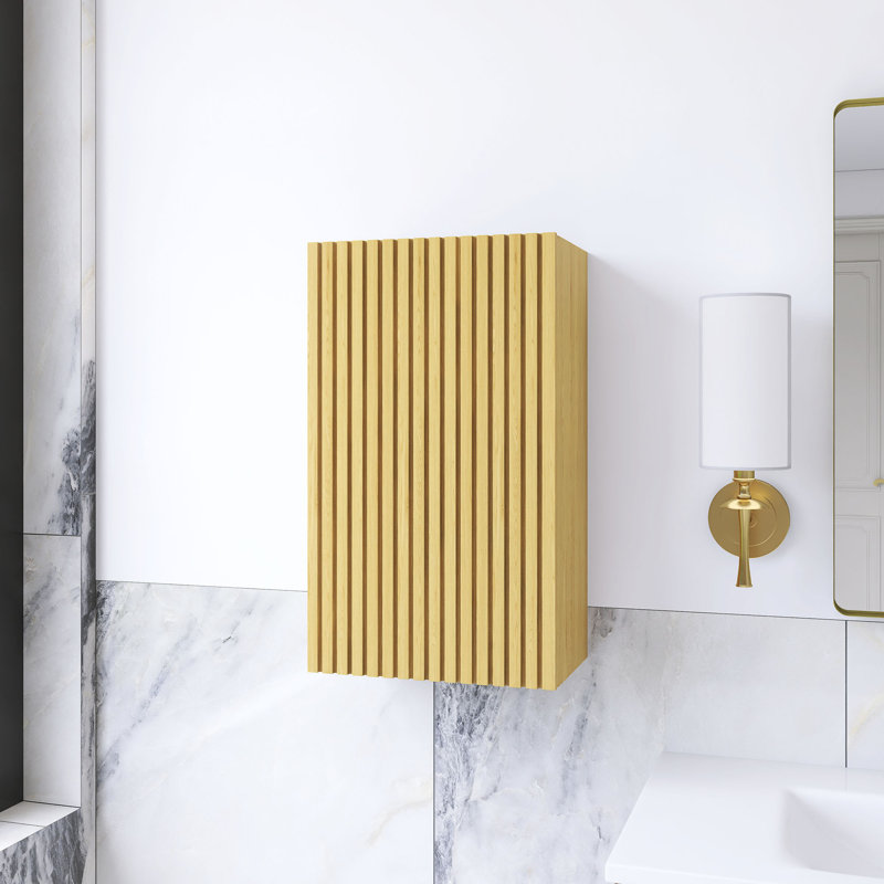 Armoire de rangement haute 24 po en chêne clair