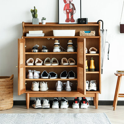 19 Pair Shoe Storage Cabinet