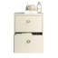 Classeur latéral beige pour le rangement de lettres et de documents légaux dans le salon, avec une finition grise moderne, s'emboîtant pour éviter l'ouverture de plusieurs tiroirs, un mouvement fluide, une décoration supérieure, des espaces limités au design compact, entièrement