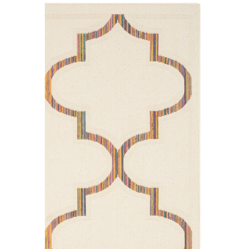 Havana Natural Performance Geometric Rug, Rectangle 4' x 5'7"