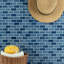 Impressions 1" x 2" Straight Edge Glass Mosaic Tile-75903874