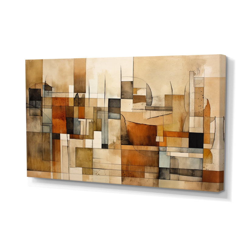 Modernist Expressions IV - Abstract Midcentury, art mural