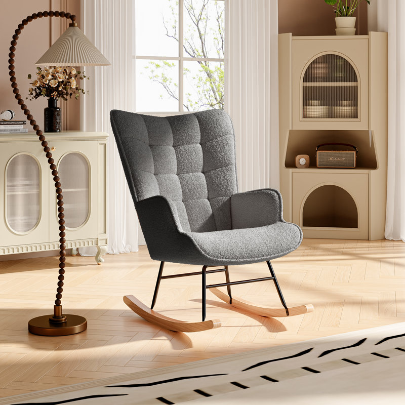 Rocking Chair, Grey