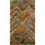 Sonata Chevron Cotton Hand Woven Area Rug-118534374