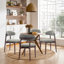 Chaise d'appoint rembourrée en bois massif Vannie-95087033-126400234