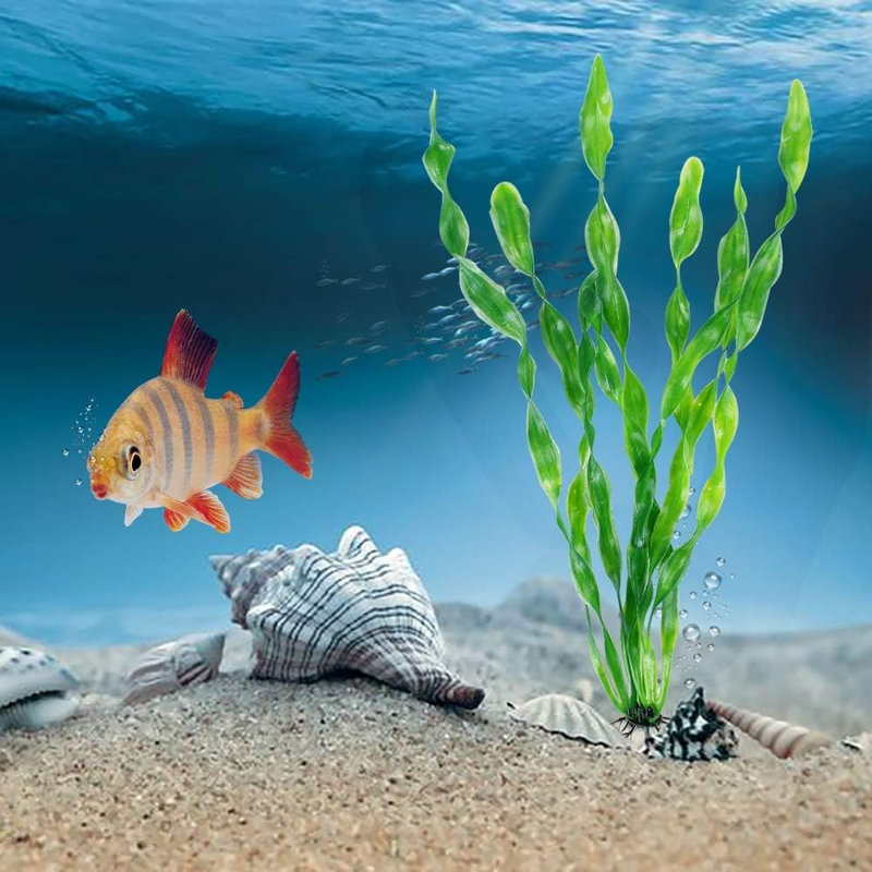 Plantes aquatiques artificielles pour aquarium, plastique ...