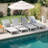 74" Long Outdoor Resin Reclining Chaise Lounge(Set of 4)-1240493271