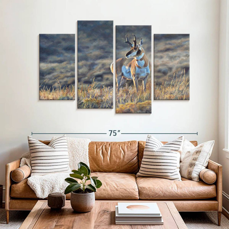 Brampt Pronghorn Pride, 42" H x 68" W