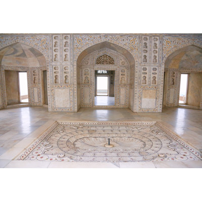 White Marble Palace, Agra Fort, India by Dikti - Wrapped Canvas Print