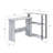 Rectangular Writing Desk With Side Shelf