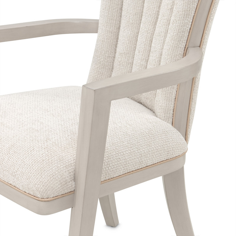 Fantosini Dining Arm Chair - Silver Mist