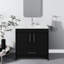 Ensemble de meuble-lavabo simple 36 po Sallisaw-947653869